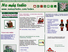 Tablet Screenshot of nomastedio.com